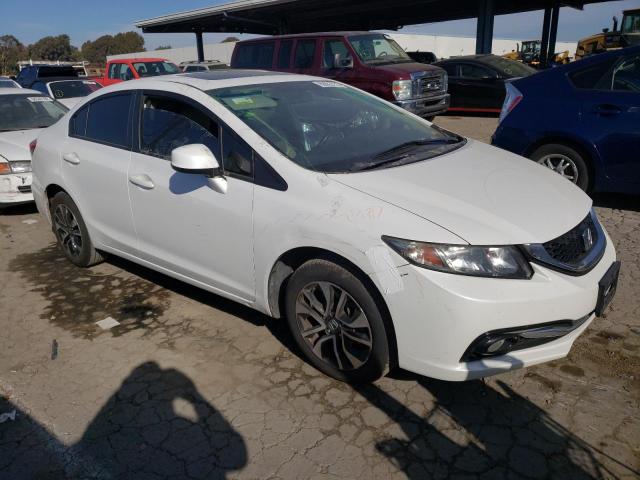 19XFB2F93DE260136 - 2013 HONDA CIVIC EXL Biały zdjęcie 4