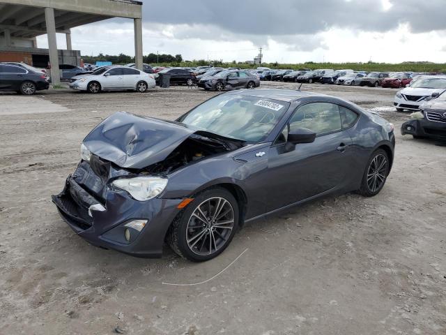 JF1ZNAA18D2726890 - 2013 TOYOTA SCION FR-S GRAY photo 1