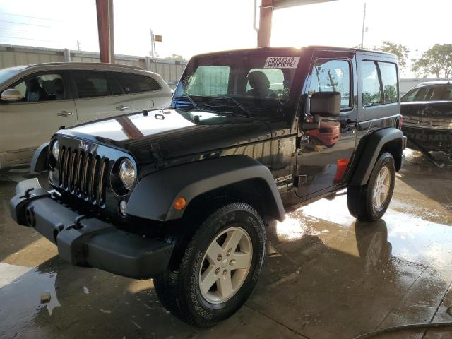 1C4AJWAG3HL730320 - 2017 JEEP WRANGLER S BLACK photo 1