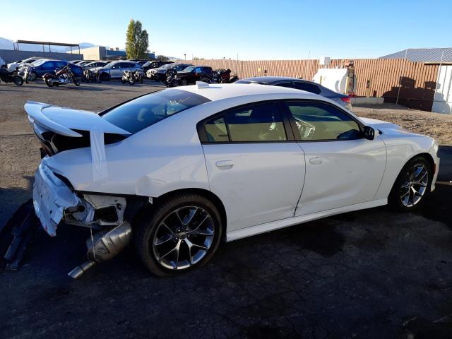 2C3CDXHG5MH644157 - 2021 DODGE CHARGER GT WHITE photo 2