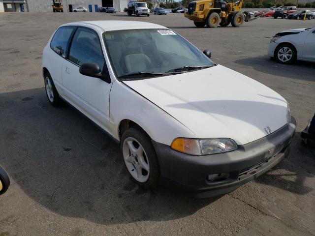 2HGEH2345PH015223 - 1993 HONDA CIVIC CX WHITE photo 4