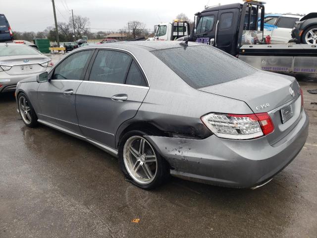 WDDHF5GB9AA214055 - 2010 MERCEDES-BENZ E 350 GRAY photo 2