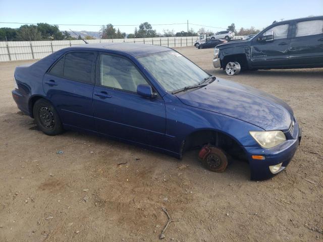 JTHBD182510017255 - 2001 LEXUS IS 300 BLUE photo 4