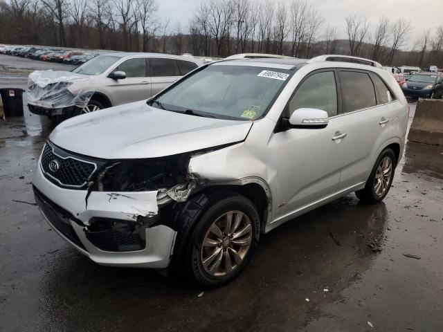 5XYKWDA23CG262916 - 2012 KIA SORENTO SX SILVER photo 1