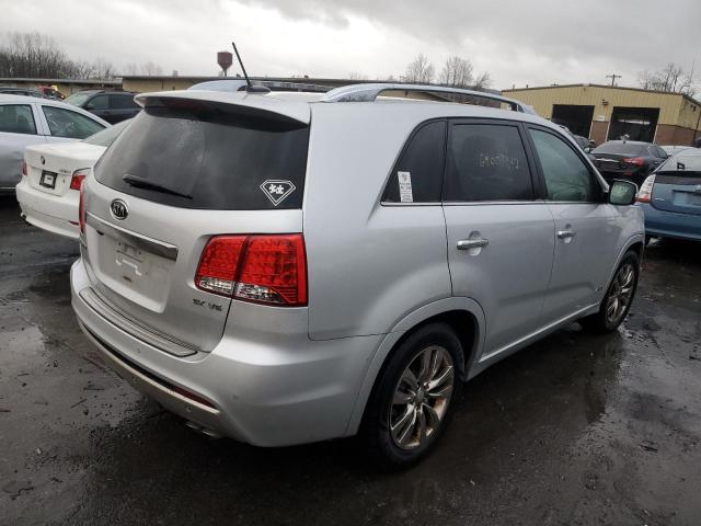 5XYKWDA23CG262916 - 2012 KIA SORENTO SX SILVER photo 3