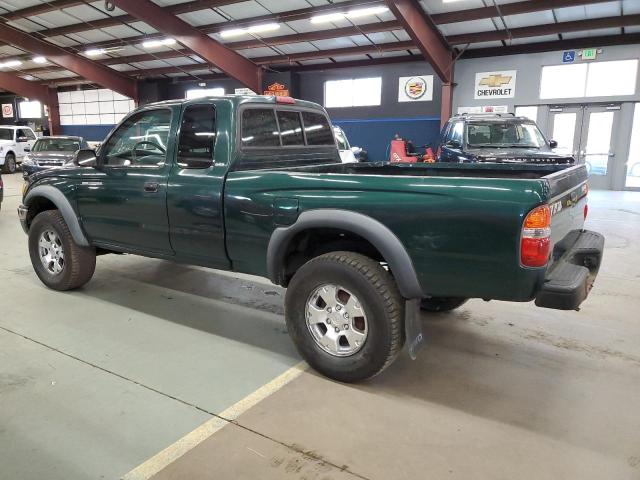 5TEWM72N51Z801718 - 2001 TOYOTA TACOMA XTR GREEN photo 2