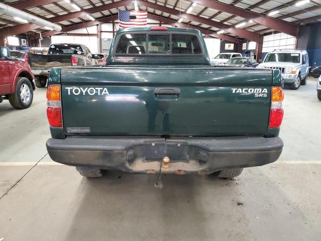 5TEWM72N51Z801718 - 2001 TOYOTA TACOMA XTR GREEN photo 6