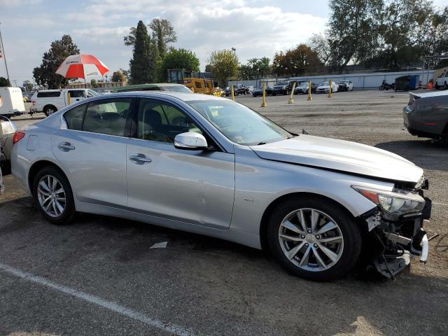 JN1EV7AP7HM730779 - 2017 INFINITI Q50 PREMIU SILVER photo 4