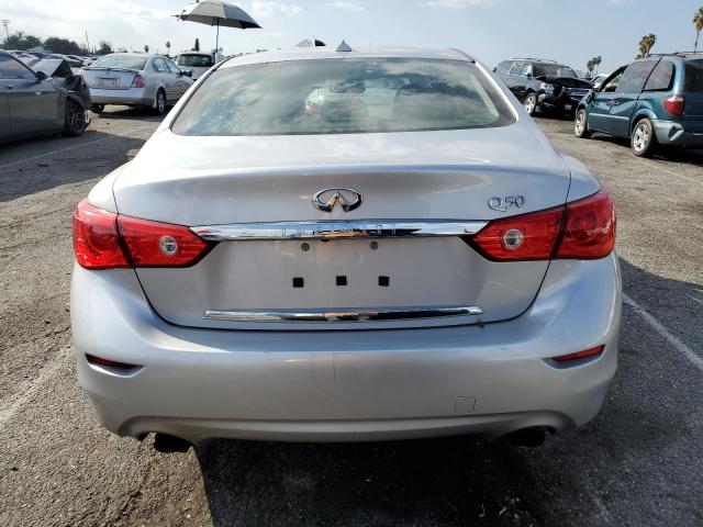 JN1EV7AP7HM730779 - 2017 INFINITI Q50 PREMIU SILVER photo 6