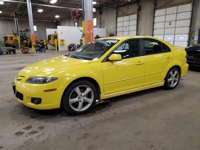 1YVHP84CX65M63450 - 2006 MAZDA 6 I YELLOW photo 1