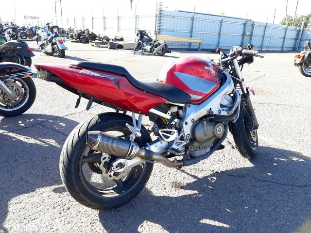 JH2PC35035M600177 - 2005 HONDA CBR600 F4 RED photo 4