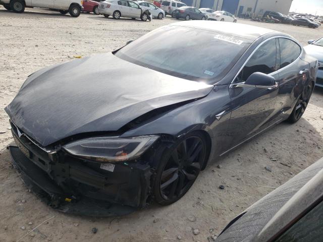 5YJSA1E28HF228993 - 2017 TESLA MODEL S Գրաֆիտ լուսանկար 1