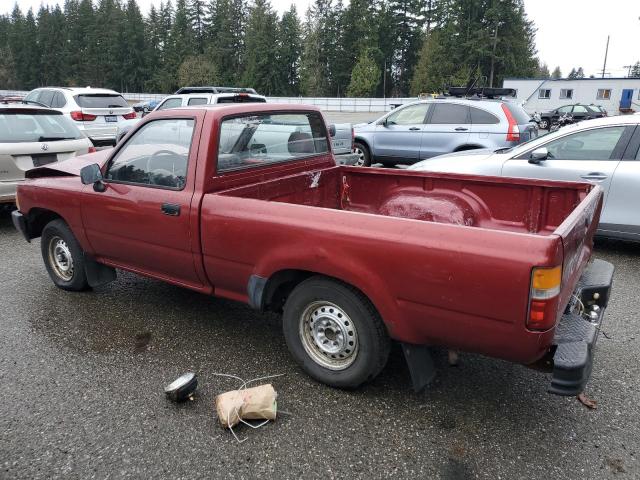 JT4RN81R5L0049803 - 1990 TOYOTA PICKUP 1/2 RED photo 2