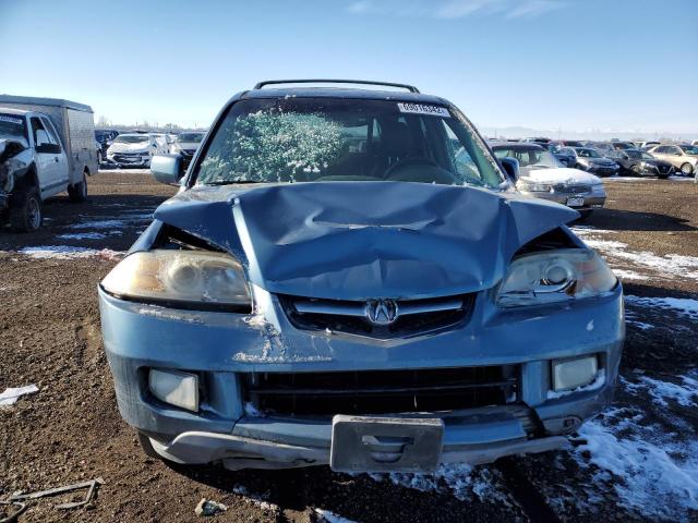 2HNYD18615H528813 - 2005 ACURA MDX TOURIN BLUE photo 5