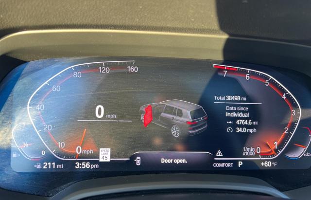 5UXCW2C5XKL081250 - 2019 BMW X7 XDRIVE4 BLACK photo 8