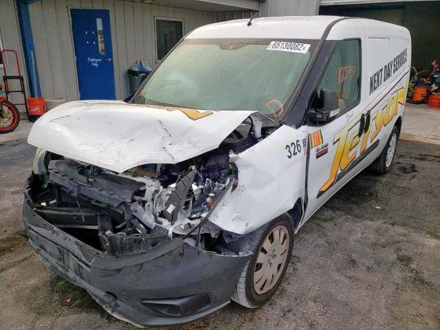 ZFBERFAT5F6A56339 - 2015 RAM PROMASTER WHITE photo 2