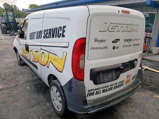 ZFBERFAT5F6A56339 - 2015 RAM PROMASTER WHITE photo 3