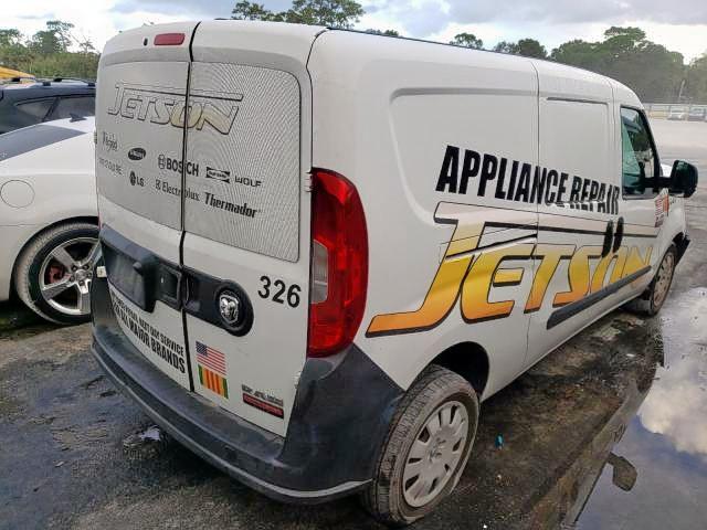 ZFBERFAT5F6A56339 - 2015 RAM PROMASTER WHITE photo 4