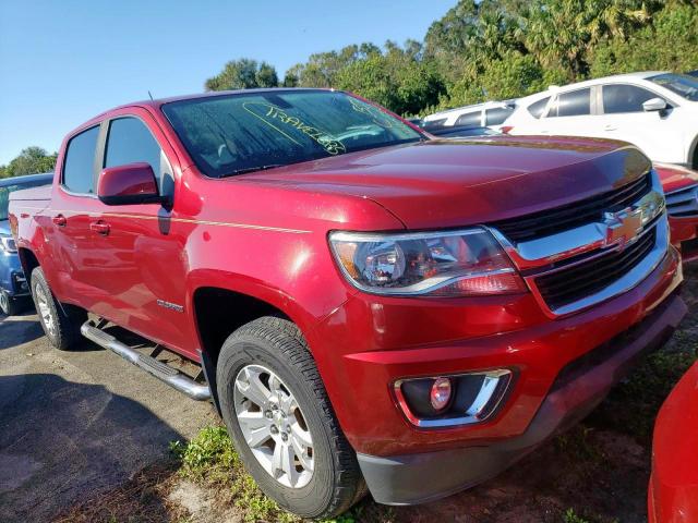 1GCGSCEN0K1144787 - 2019 CHEVROLET COLORADO L RED photo 1