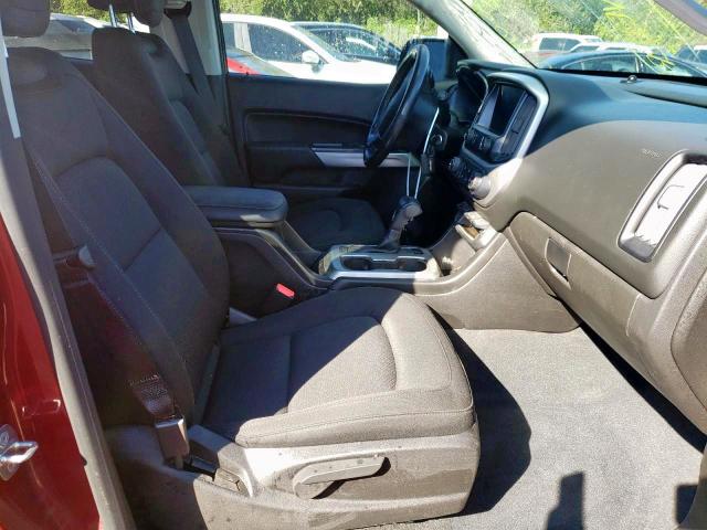 1GCGSCEN0K1144787 - 2019 CHEVROLET COLORADO L RED photo 5