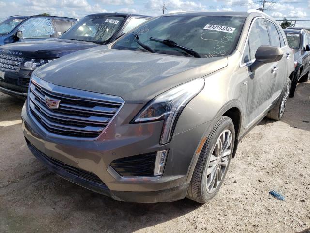 1GYKNERS0JZ174427 - 2018 CADILLAC XT5 PREMIU GRAY photo 2