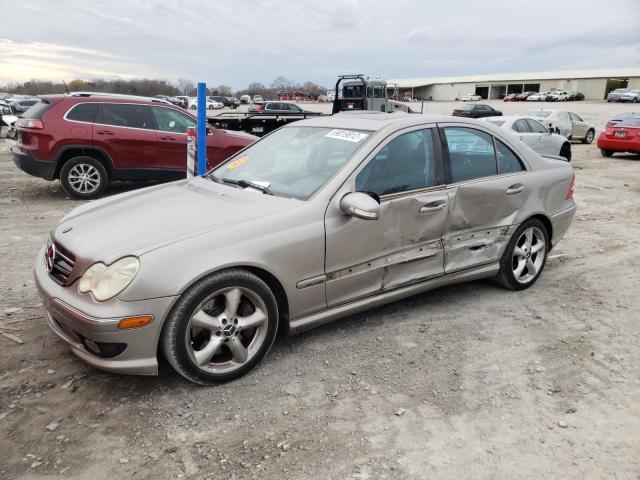 WDBRF40J05F685870 - 2005 MERCEDES-BENZ C 230K SPO GRAY photo 1