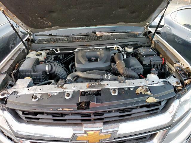 1GCPTCE15H1146991 - 2017 CHEVROLET COLORADO L SILVER photo 7