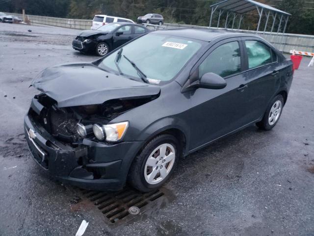 1G1JA5SH9E4194456 - 2014 CHEVROLET SONIC LS CHARCOAL photo 1
