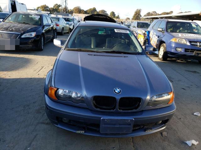 WBABN33411JW54234 - 2001 BMW 3 SERIES GRAY photo 5