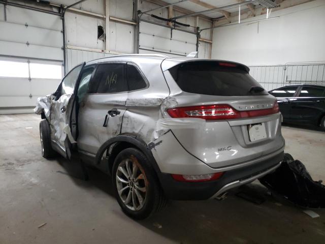 5LMCJ2C95JUL23012 - 2018 LINCOLN MKC SELECT SILVER photo 3