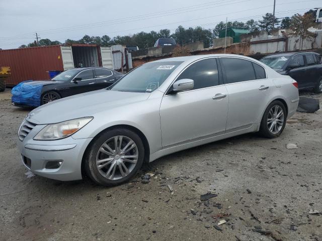 KMHGC4DF0BU120593 - 2011 HYUNDAI GENESIS 4. SILVER photo 1