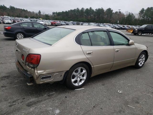 JT8BD69S310131461 - 2001 LEXUS GS 300 GOLD photo 3