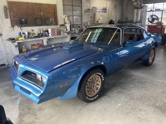 2W87Z8L108610 - 1978 PONTIAC TRANS AM BLUE photo 1