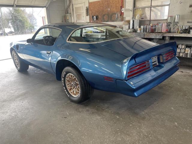 2W87Z8L108610 - 1978 PONTIAC TRANS AM BLUE photo 4