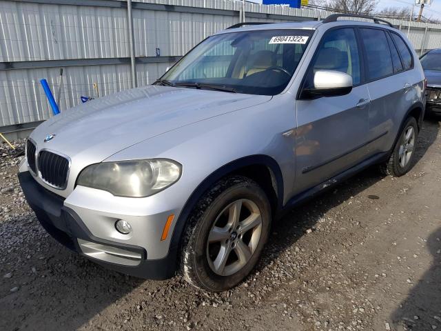 5UXFE43558L006976 - 2008 BMW X5 3.0I SILVER photo 1