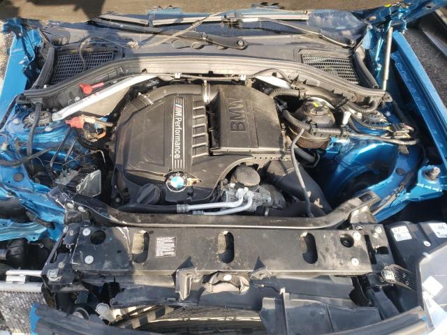 5UXXW7C56J0W64106 - 2018 BMW X4 XDRIVEM BLUE photo 11