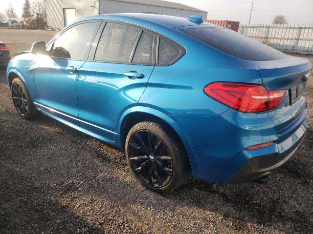 5UXXW7C56J0W64106 - 2018 BMW X4 XDRIVEM BLUE photo 2