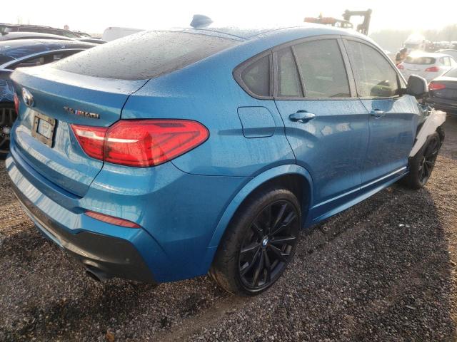 5UXXW7C56J0W64106 - 2018 BMW X4 XDRIVEM BLUE photo 3