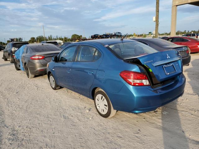 ML32F3FJ7JHF04711 - 2018 MITSUBISHI MIRAGE G4 BLUE photo 2