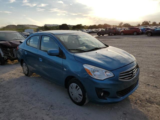 ML32F3FJ7JHF04711 - 2018 MITSUBISHI MIRAGE G4 BLUE photo 4