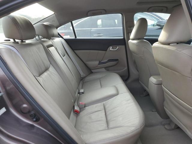 2HGFB2F96CH505614 - 2012 HONDA CIVIC EXL Qəhvəyi foto 10