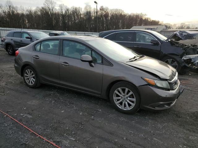 2HGFB2F96CH505614 - 2012 HONDA CIVIC EXL Qəhvəyi foto 4
