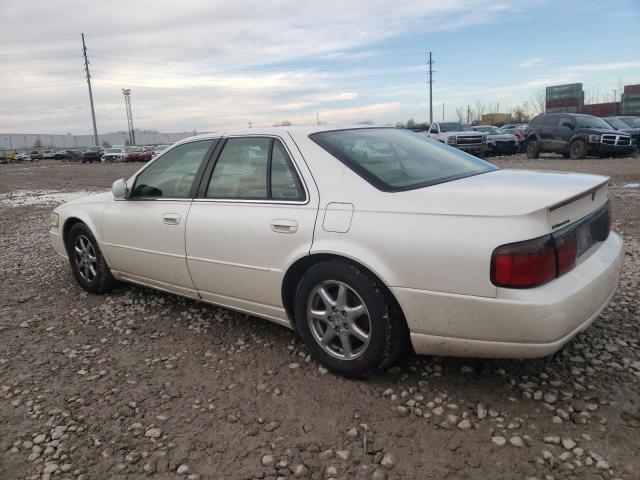 1G6KY5491YU183651 - 2000 CADILLAC SEVILLE ST WHITE photo 2