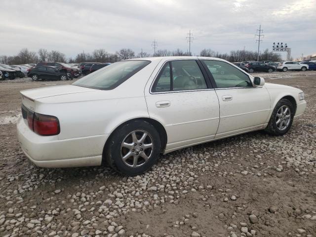 1G6KY5491YU183651 - 2000 CADILLAC SEVILLE ST WHITE photo 3