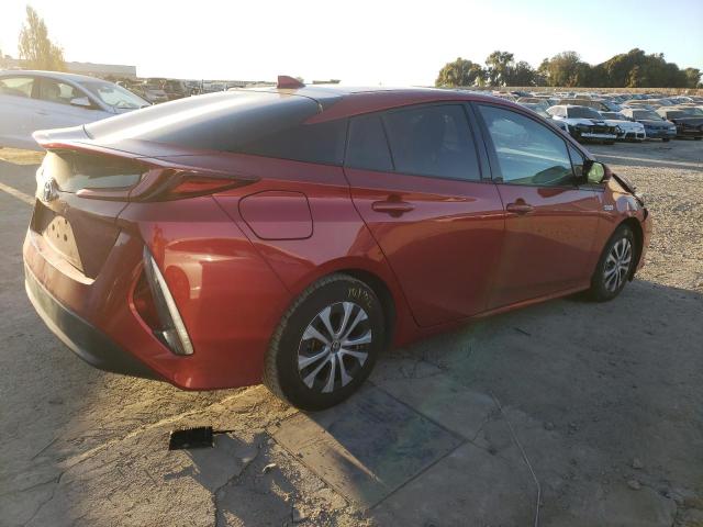 JTDKARFP2H3019593 - 2017 TOYOTA PRIUS PRIM RED photo 3