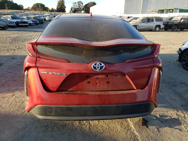 JTDKARFP2H3019593 - 2017 TOYOTA PRIUS PRIM RED photo 6