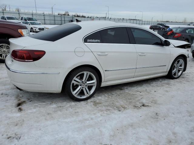 WVWGU7ANXEE510419 - 2014 VOLKSWAGEN CC VR6 4MO WHITE photo 3