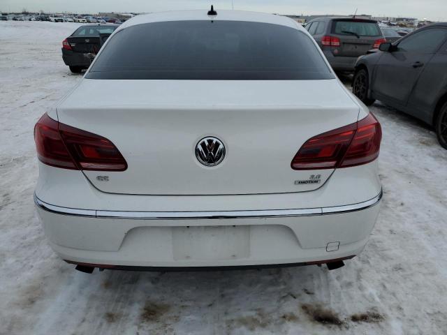 WVWGU7ANXEE510419 - 2014 VOLKSWAGEN CC VR6 4MO WHITE photo 6