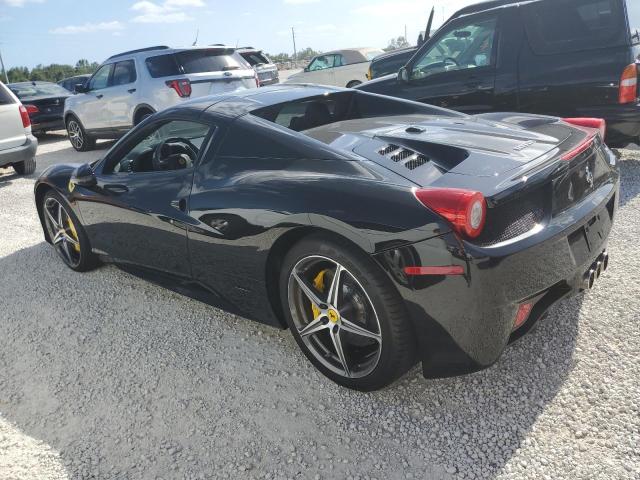 ZFF68NHA8D0193356 - 2013 FERRARI 458 SPIDER BLACK photo 2