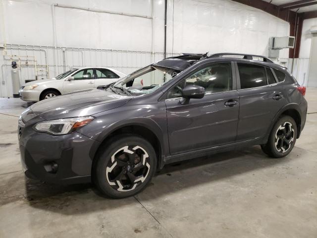 JF2GTHNC3MH327525 - 2021 SUBARU CROSSTREK GRAY photo 1